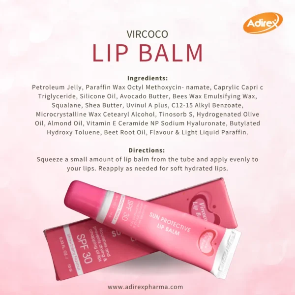 VIRCOCO Lip Balm ( Sun protective) - Image 2